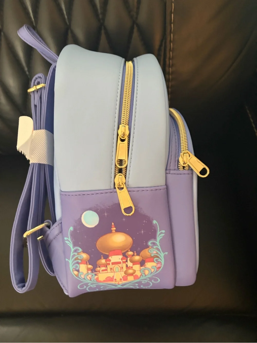Loungefly Lavender Aladdin & Jasmine Mini Backpack